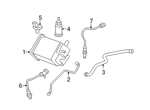 2007 Chevy Monte Carlo Emission Components Diagram