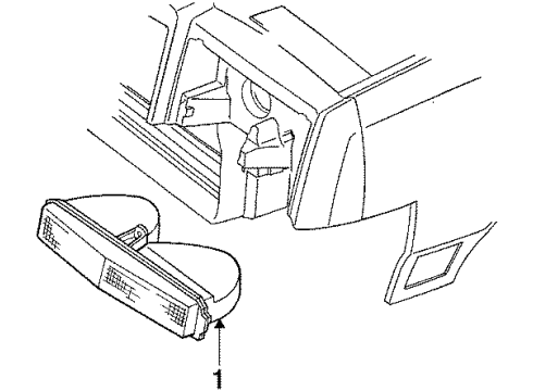 1985 Buick Riviera Park Lamps Diagram