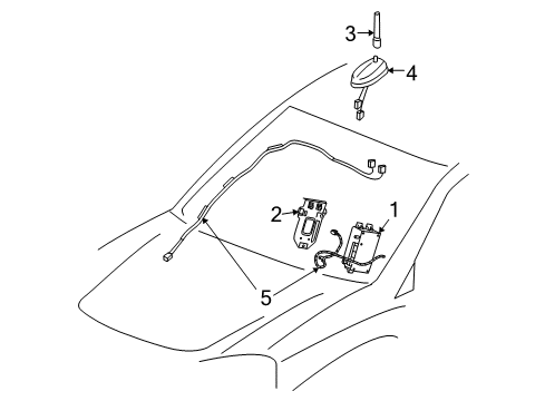 2007 Pontiac Torrent Navigation System Diagram