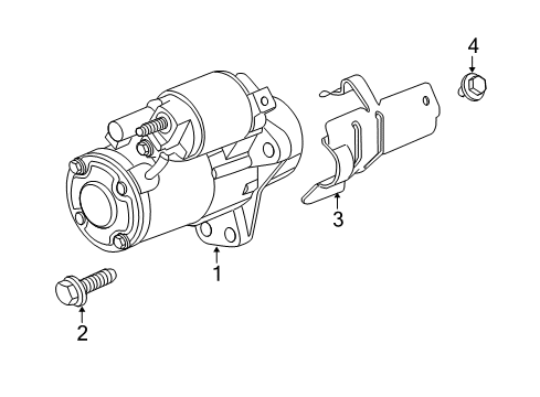 2011 Buick Enclave Starter, Electrical Diagram