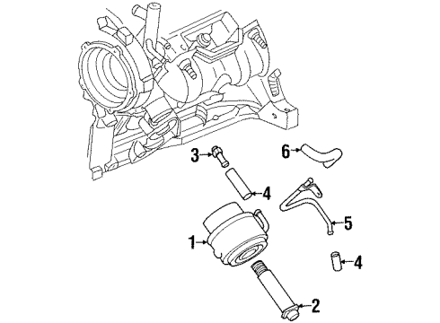 1999 Chevy Lumina Oil Cooler Diagram