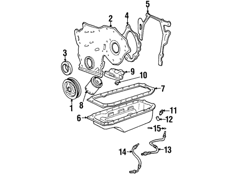 1993 Cadillac Seville Senders Diagram 2 - Thumbnail