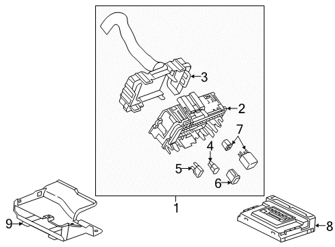 2019 Buick LaCrosse Fuse & Relay Diagram 2 - Thumbnail