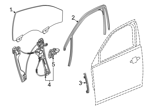 2015 Chevy Malibu Front Door Diagram 1 - Thumbnail