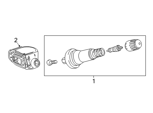 2019 Chevy Volt Tire Pressure Monitoring, Electrical Diagram