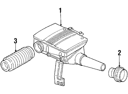 1991 Buick Reatta Air Intake Diagram