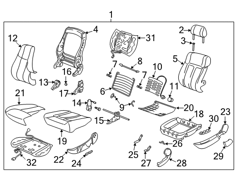 2003 Saturn L200 Heated Seats Diagram 3 - Thumbnail