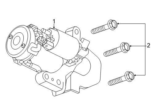 2020 Cadillac CT6 Starter, Electrical Diagram 2 - Thumbnail