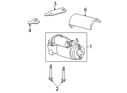 1997 GMC C2500 Starter, Electrical Diagram 2 - Thumbnail