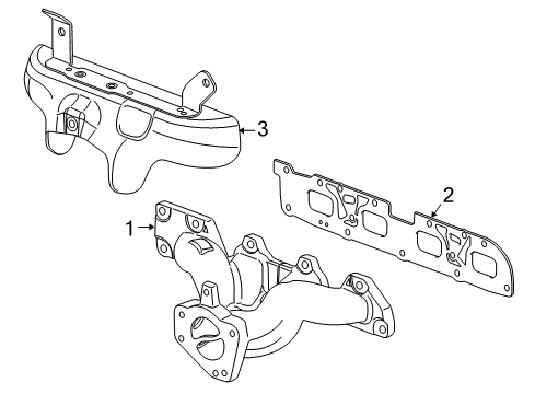 2013 Buick Regal Exhaust Manifold Diagram 1 - Thumbnail