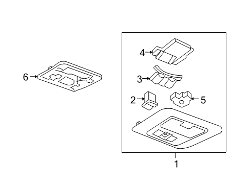 2009 Chevy Impala Sunroof Diagram 1 - Thumbnail