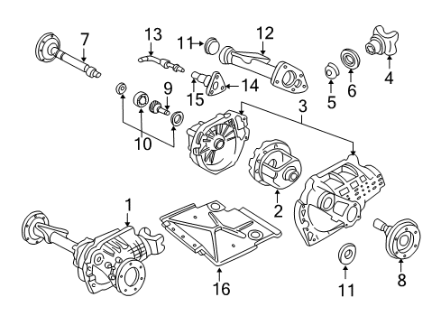 2004 Chevy Blazer Transfer Case Diagram 2 - Thumbnail