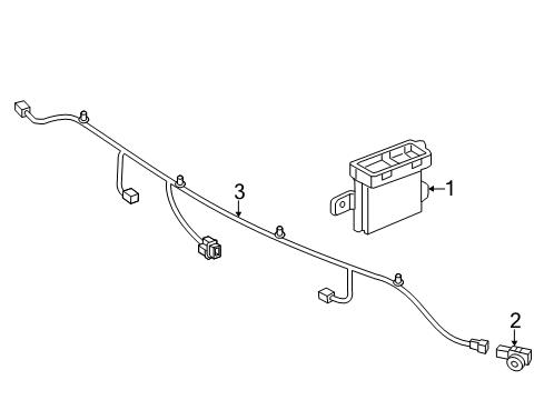 2011 Chevy Volt Parking Aid Diagram 1 - Thumbnail