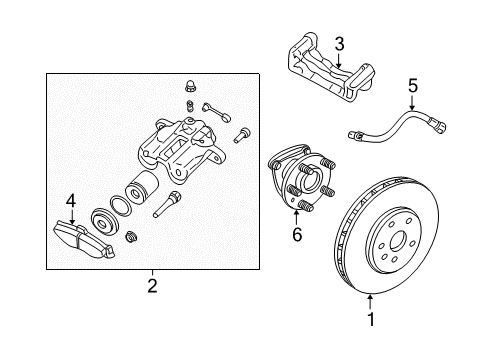 2007 Cadillac CTS Anti-Lock Brakes Diagram 4 - Thumbnail