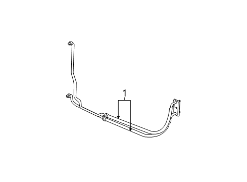 2005 Pontiac Grand Am Trans Oil Cooler Diagram 1 - Thumbnail