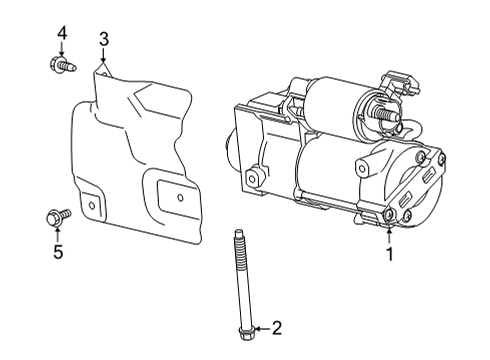 2021 Cadillac Escalade ESV Starter, Electrical Diagram 2 - Thumbnail