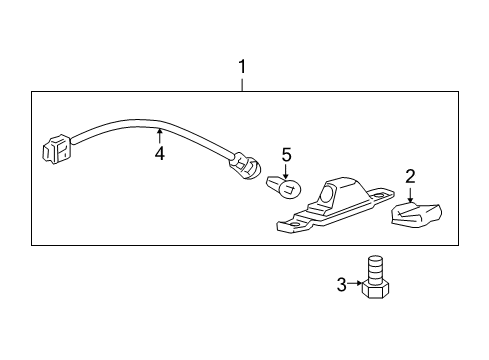 2007 Chevy Malibu License Lamps Diagram