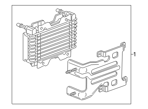 2021 GMC Savana 3500 Fuel System Components Diagram 1 - Thumbnail