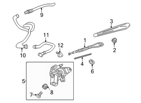 2023 Buick Encore GX Wipers Diagram 1 - Thumbnail