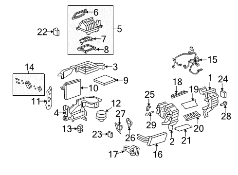 2008 Saturn Vue Air Conditioner Diagram 5 - Thumbnail