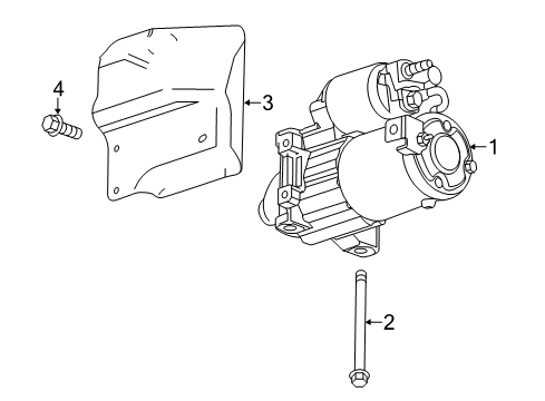 2016 Chevy Corvette Starter, Electrical Diagram