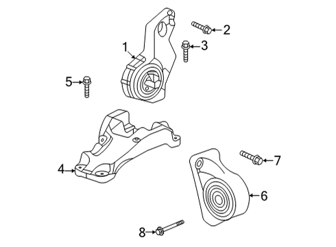 2022 GMC Hummer EV Pickup Traction Motor Components Diagram 4 - Thumbnail