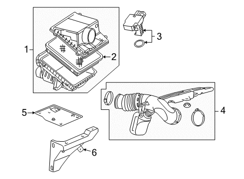 2013 Chevy Silverado 1500 Filters Diagram 1 - Thumbnail