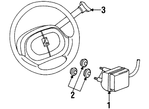 2001 Saturn SC1 Cruise Control System, Electrical Diagram