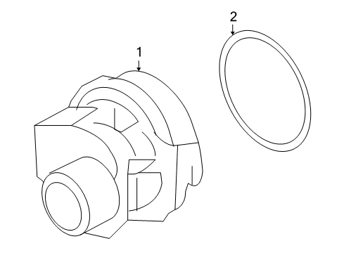 2010 Chevy Aveo Cooling System, Radiator, Water Pump, Cooling Fan Diagram 1 - Thumbnail