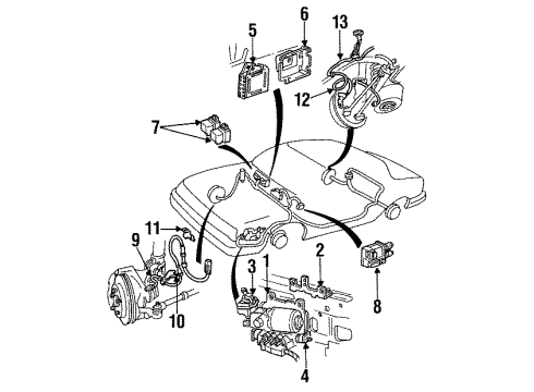 1992 Buick LeSabre Horn Diagram