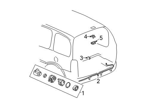 2002 Chevy Venture Electrical Components Diagram