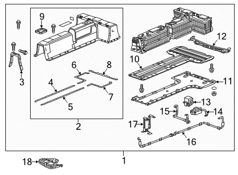 2015 Cadillac ELR Electrical Components Diagram 2 - Thumbnail