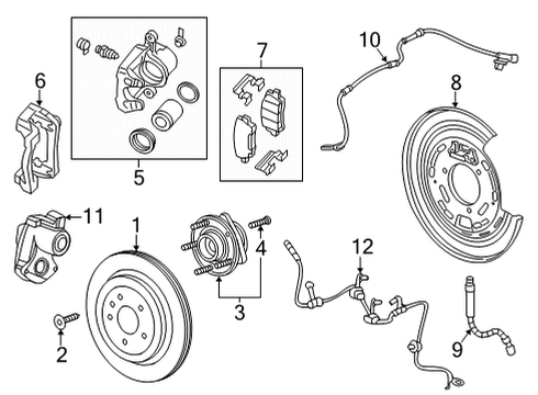 2020 Cadillac CT5 Parking Brake Diagram