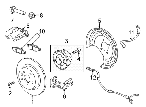 2022 Chevy Trailblazer Rear Brakes Diagram 2 - Thumbnail