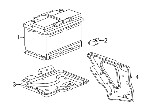 2014 GMC Sierra 1500 Battery Diagram 1 - Thumbnail