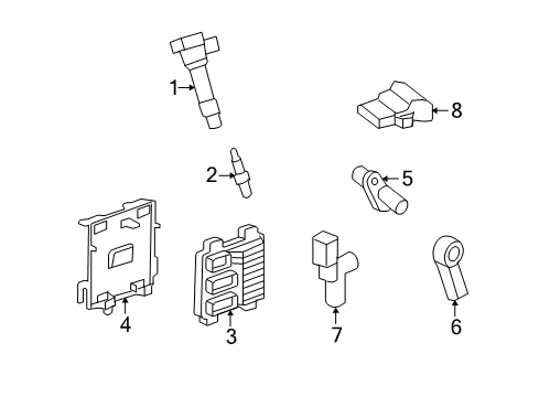 2010 Saturn Outlook Ignition System Diagram