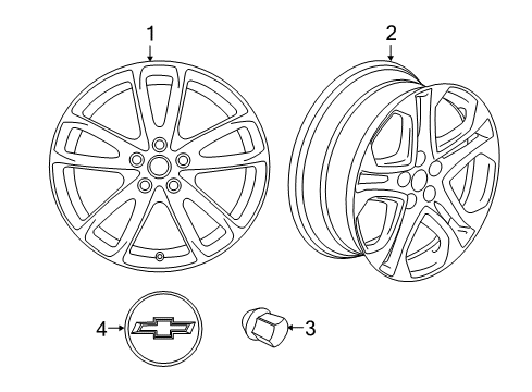 2015 Chevy SS Wheels Diagram