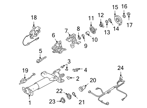 2012 Chevy Impala Gear Shift Control - AT Diagram 2 - Thumbnail