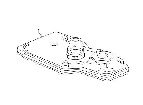 2018 Buick Cascada Transaxle Parts Diagram