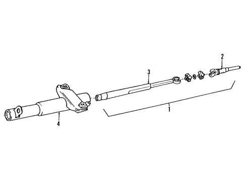 1994 Pontiac Sunbird Steering Column, Steering Wheel Diagram