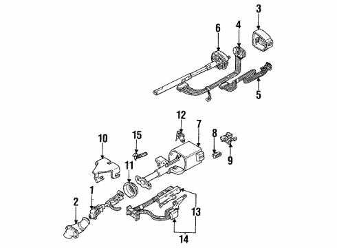 1993 Pontiac Grand Prix Switches Diagram 1 - Thumbnail