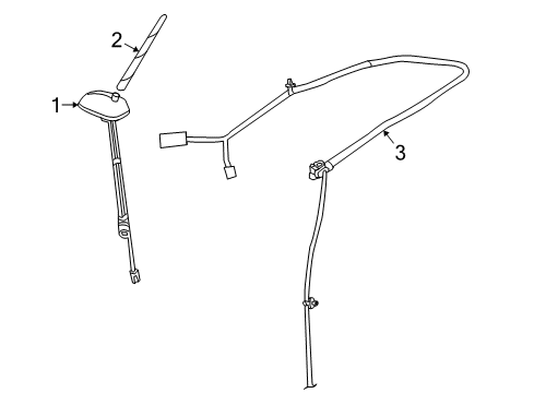 2010 Chevy Aveo5 Antenna & Radio Diagram