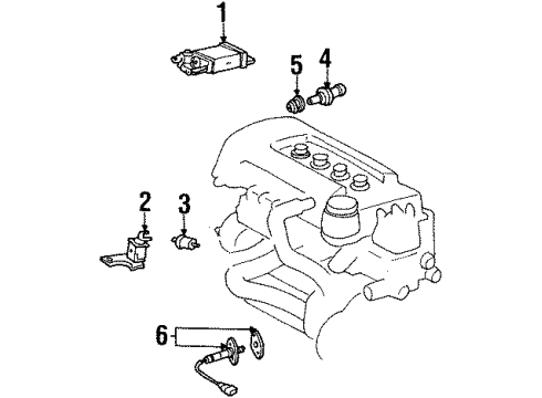 1999 Chevy Prizm Powertrain Control Diagram 4 - Thumbnail