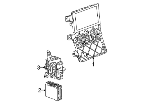 2023 GMC Yukon XL Sound System Diagram 1 - Thumbnail