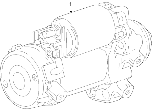 2018 Buick Enclave Starter Diagram