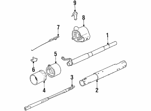 1985 Chevy Citation II Ignition Lock Diagram