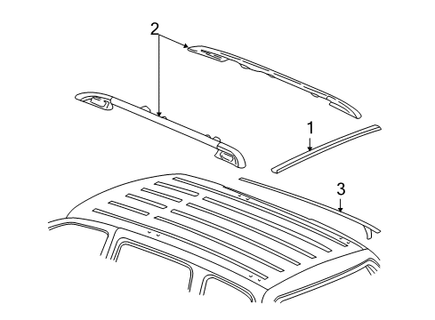 2002 Chevy Venture Luggage Carrier Diagram