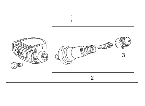 2022 Chevy Camaro Tire Pressure Monitoring Diagram 1 - Thumbnail