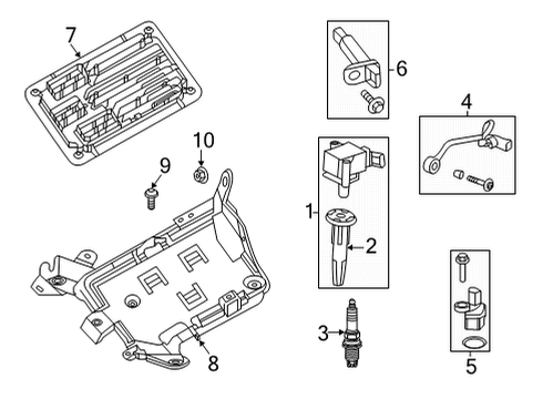 2023 Cadillac CT5 Ignition System Diagram 1 - Thumbnail