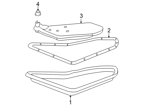 1995 Chevy Cavalier Transaxle Parts Diagram